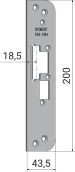 Monteringsstolpe T44-18H