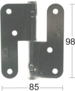 Gångjärn 3220-98 vänster fz 2-pack SB