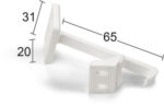 Skåp/Lådregel 5002 vit SB