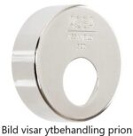 Cylinderhylsa S rund krom
