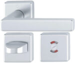 Trycke Dallas WC aluminium silver F1 kpl
