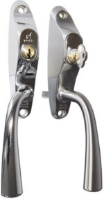 Spanjoletthandtag låsbart Slug 3020 vänster nickel