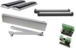 Dörrautomatikpaket SW300 tryckande Bircher AK silv