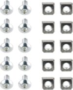 Bricka skruv 19-tum rack 10-pack SB