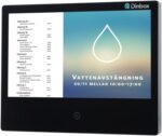 Bokningstavla Wallpad 24tum Digitalt våningsregist