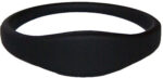 Passerarmband EM4200 60mm silikon svart
