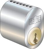 Cylinder Gege 225 LL2 krom